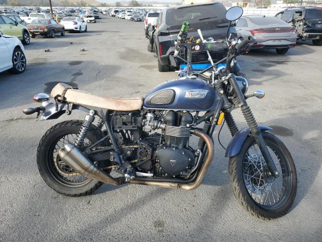  Salvage Triumph Motorcycle Scrambler