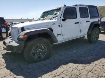  Salvage Jeep Wrangler