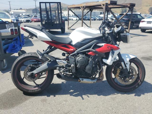  Salvage Triumph Motorcycle Street