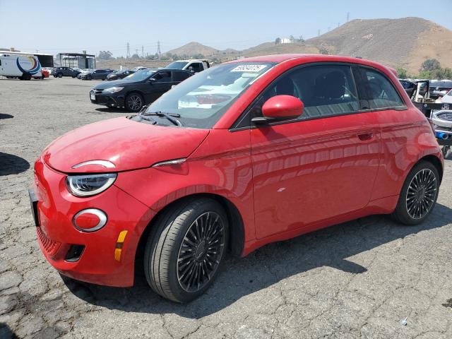  Salvage FIAT 500 E Red