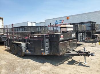 Salvage Trail King Trailer
