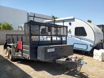  Salvage Millerbilt Trailer