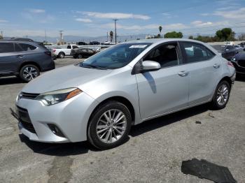  Salvage Toyota Corolla