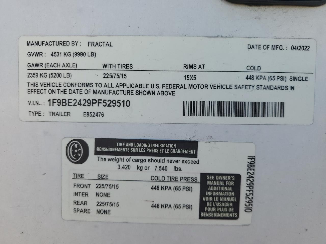 Frac Trailer Image 3