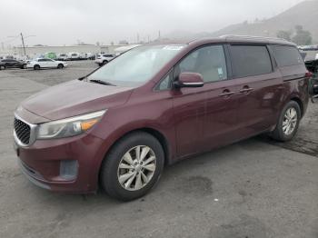  Salvage Kia Sedona
