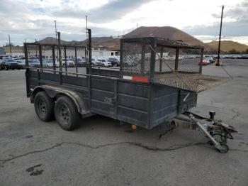  Salvage Texas Bragg Trailer