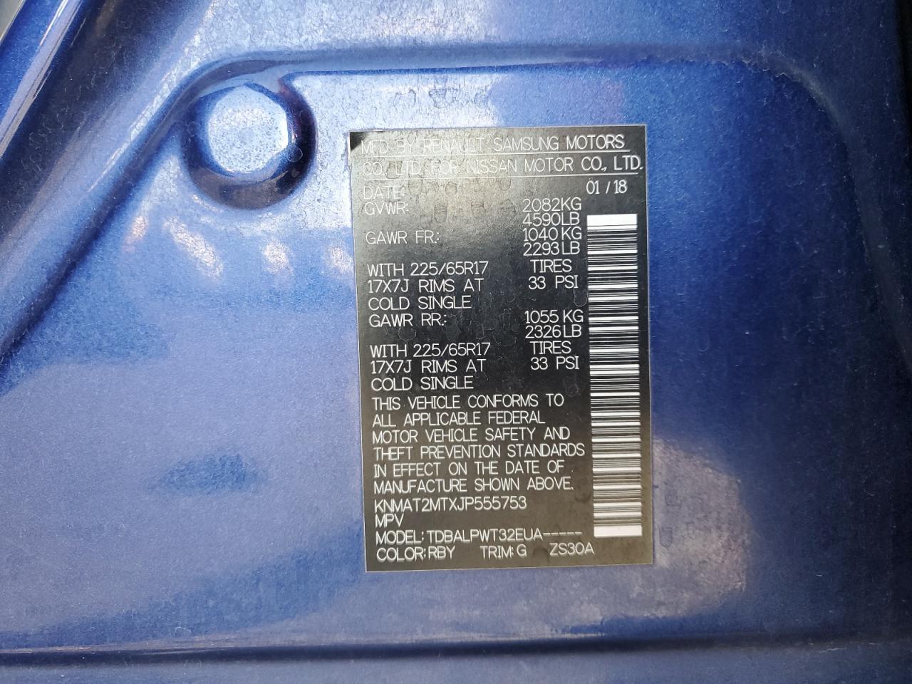 Nissan Rogue S Image 9