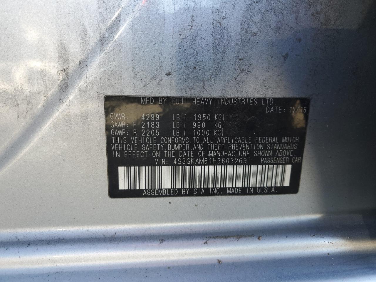 Subaru Impreza Sport Image 7