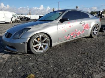  Salvage INFINITI G35