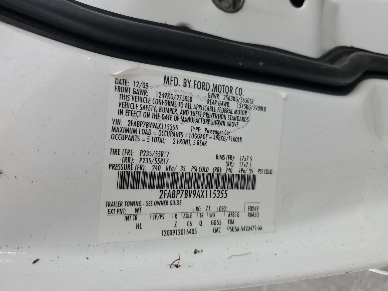 Ford Crown Vic Police Interceptor Image 9