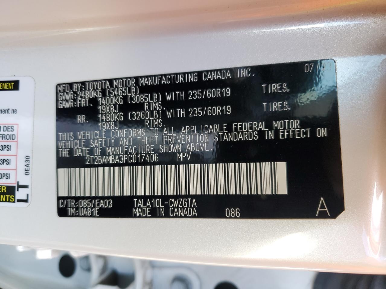 Lexus RX 350 Base Image 13