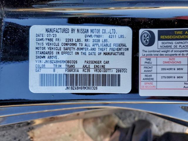 Nissan Z Performa Performance Image 7