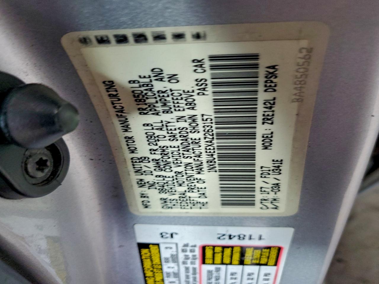 Toyota Corolla Base Image 5