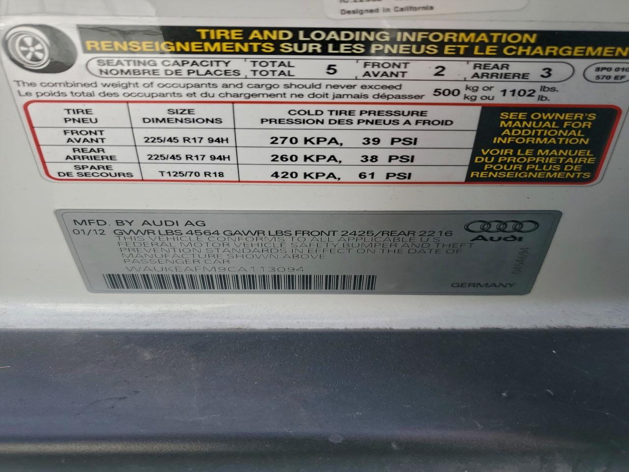 Audi A3 Premium Plus Image 8