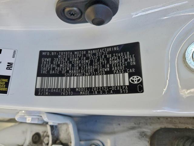 Toyota Corolla Le Image 8